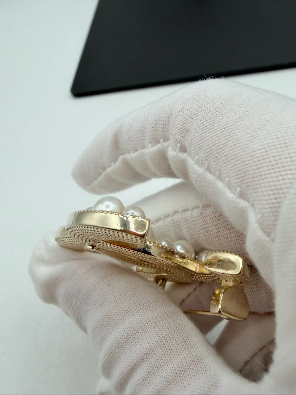 Chanel Mother Pearl Brooch Vintage